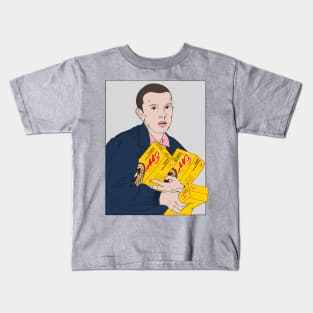 Eleven <3 Eggos Kids T-Shirt